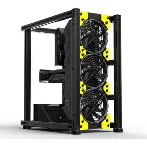 V-GC Beta V1D Plus Enhanced Version All-Aluminum Open Chassis Atx Game Chassis 2 Graphics Card Supports Water Cooling