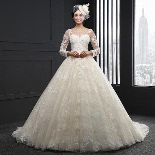 SL3002 robe de soiree longue mariage wedding gowns 2020 sukienki na wesele damskie vestido de novia sencillo corset dress simple