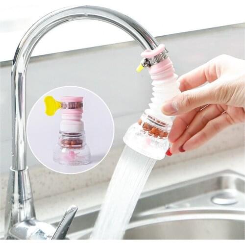 1PC 360 Degree Rotatable Splash-Proof Tap Sprinkler Tap Water Filter Kitchen Sprinkler Filter Nozzle Tap Adapter Device