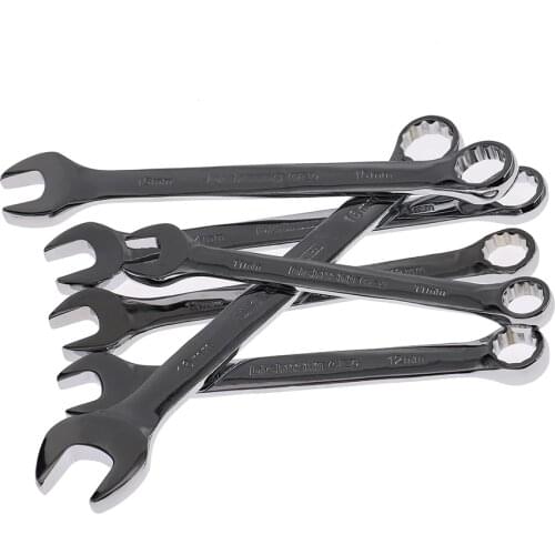 1pcs dua-use Open Plum wrench movable head fixed head fast mechanical repair auto repair multi-function wrench tool