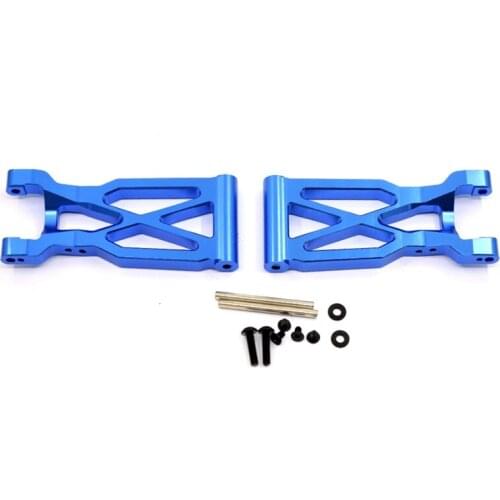 2Pcs Aluminum Alloy Rear Suspension Arm Swing Arms for Wltoys 104001 1/10 RC Car Upgrade Parts Accessories
