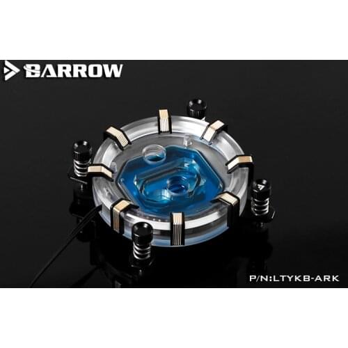 Barrow LTYKB-ARK for Intel socket LGA115x LRC RGB v2 Aurora Limited Edition CPU cooler 0.4MM microcutting micro waterway