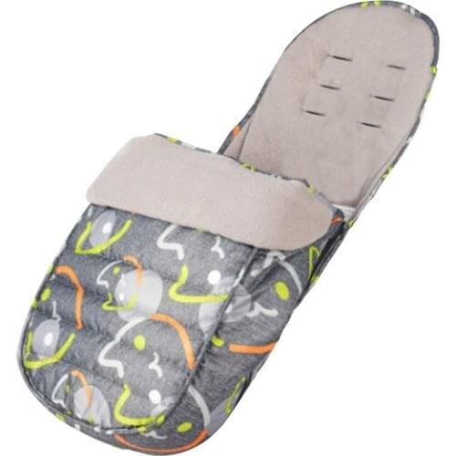 Baby Sleeping Bag Envelope Strollers Footmuff Waterproof Thicken Fleece Lined Winter Warm Newborn Swaddle Sleeping Bag