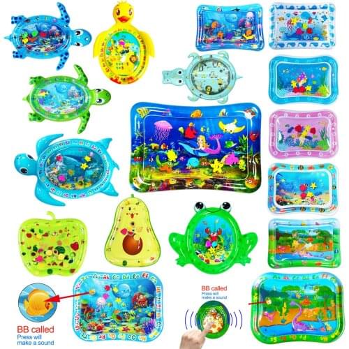 Baby Water Mat Inflatable Cushion Infant Toddler Water Play Mat for Children Early Education Developing Baby Toy Summer Hot Sale