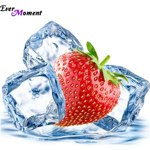Diy diamond painting fruit diamond cross stitch crystal full square diamond sets unfinished diamond embroidery fruit ASF186