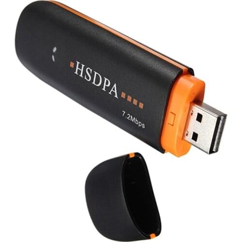 HSDPA USB STICK SIM Modem 7.2Mbps 3G Wireless Network Adapter with TF SIM Card