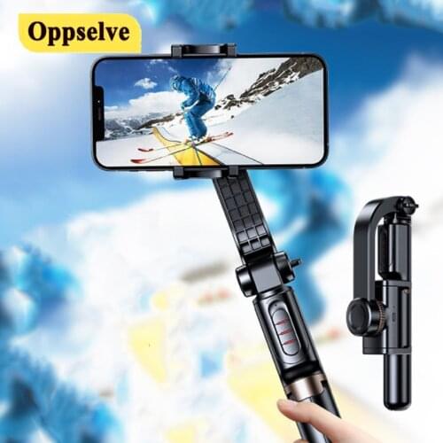 Gimbal Handheld Stabilizer With Bluetooth Mobile Phone Video Record For Action Camera iPhone Phones Selfie Stick Holder Tripod