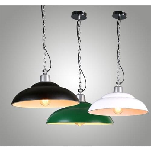 Wrought iron chandelier cafe bars single head lamps and lanterns of Loft industrial wind restoring ancient ways