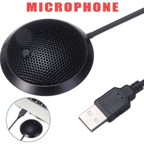 New Arrival USB 360 Pickup Microphone Conference Speech Mic Suitable For Desktop Computer PC Laptop