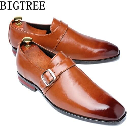 Mens Dress Shoes Coiffeur Men Official Shoes Italian Men Leather Dress Shoes Brand Zapatos De Hombre De Vestir Formal Big Size