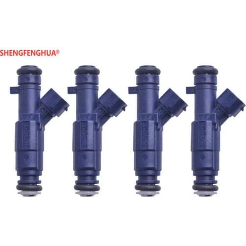 Set of 4 Fuel Injectors 35310-2G400 For HYUNDAI Sonata Tucson KIA Forte Sportage