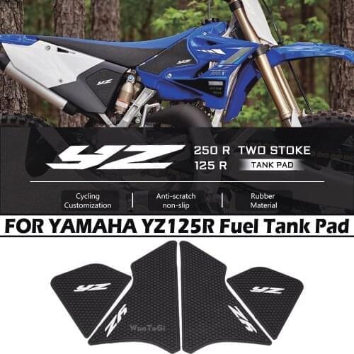 Fuel Tank Pad Kit Fuel Tank Stickers Non-slip Pad Side Fuel Tank Stickers For YAMAHA YZ125R YZ 125 R YZ250R YZ 250 R TWO STOKE