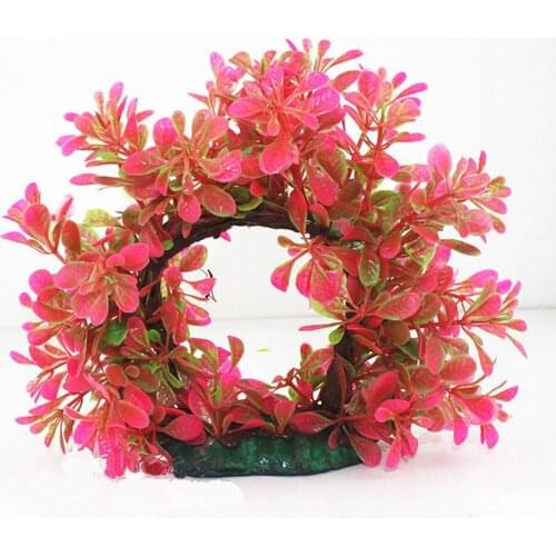 New 14cm Artificial Aquarium Decor Underwater Plants Aquarium For Home Fish Tank Decoration Water Grass Viewing Decorations