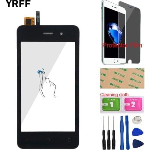 Mobile Touch Screen Panel For Fly FS405 Stratus FS 405 Digitizer Sensor Touchscreen Front Glass Tools Protector Film