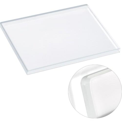 Nonvor Tempered Glass Transparent Clear Sheet Acrylic Board Organic Glass Cutting Pad Craft Leather Grinding Scraping Plate