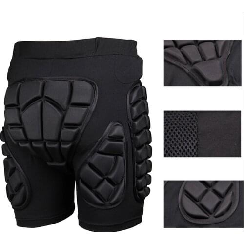 HEROBIKER Protective Padded Shorts Protection Short Pants Protective Gear Pad for Snowboard Skate and Skiing Butt Hip Tailbone