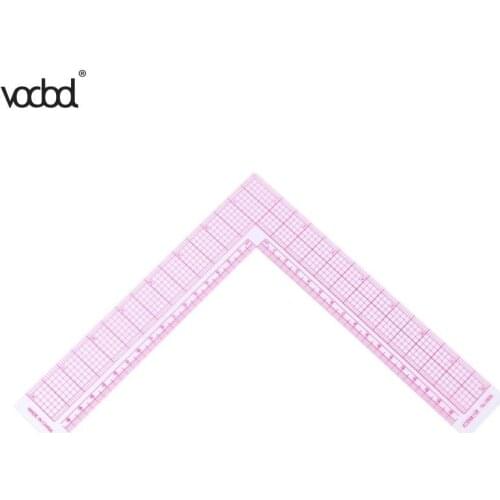 Sewing work Quilting Ruler Plastic Garment Cutting Craft Scale Rule Drawing Office Stationery Supplies Measuring Tool