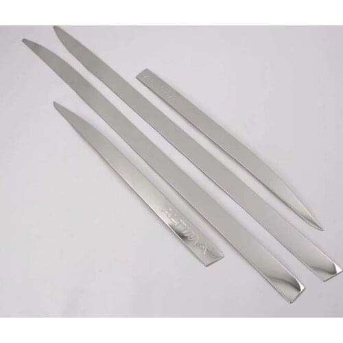 Steel Body Door Sill Side Molding Cover Trim For 2019-2020 Nissan Altima 4DR Sedan A