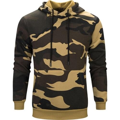 Oversized Sweatshirt Pullover Autumn Winter Hoodies Men Camouflage Long Sleeve Leisure Mens Hoodie Sweatshirts Blouse Jumper