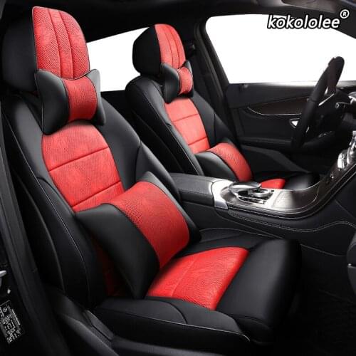 Kokololee Auto Cloth car seat cover for Mitsubishi Pajero Sport Outlander Grandis ASX LANCER GALANT make custom Automobiles Seat
