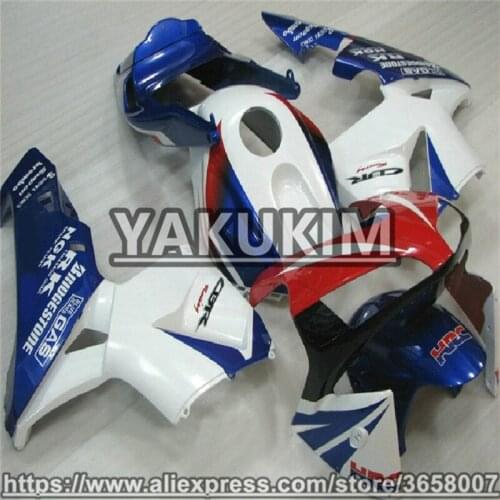 YAKUKIM ABS Injection Fairing Kits For Honda CBR600RR F5 03-04 Year 2003 2004 CBR600RR F5 03-04 Motobike Fairings New