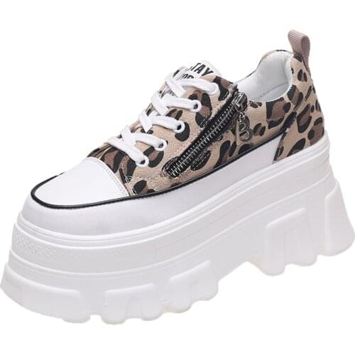 Designer Shoes Women Sneakers 2021 New Fashion Casual Height Incresing 7cm Chunky Sneakers Women Platform Shoes Chaussure Femme