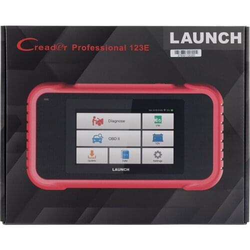 2021 L.AUNCH CRP123E CreaderVII+ Auto Detector Diagnostics Multi-language X431 OBD2 Original Authentic CRP123 upgraded version