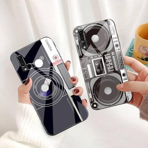 Camera Battery Calculator Phone Case Tempered Glass For Huawei P30 P20 P10 lite honor 7A 8X 9 10 mate 20 Pro