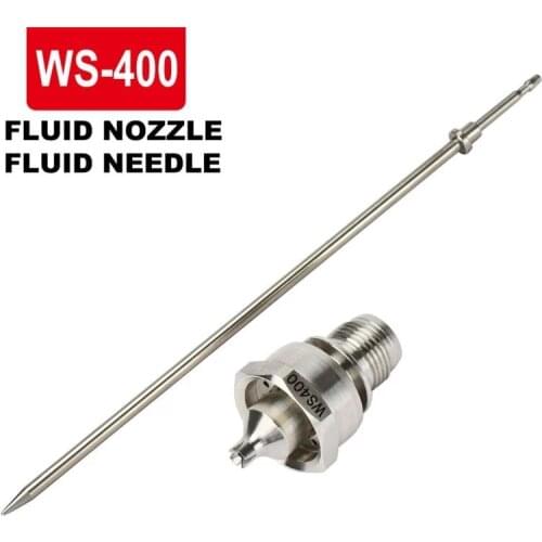 Free shipping WS400 spray gun nozzle needle set,WS-400 spray gun kit, painting gun parts,car painting accessory