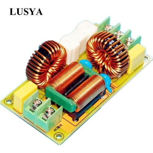 Lusya 2A 4A 15A 25A EMI Electromagnetic Interference Filter Module AC Power Filter T1186