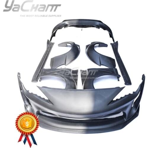 Car-Styling Fiber Glass Wide Body Kit Fit For 2012-2018 GT86 FT86 ZN6 FR-S BRZ ZC6 AST ARS GT Style Bumper Side skirt Fender