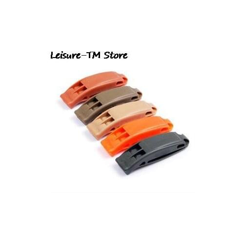 New 5Pcs/lot Marine Safety Whistle Outdoor Camping Hiking Boating Emergencies Siren