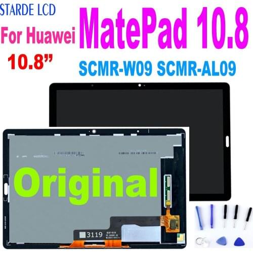 Original 10.8'' LCD For Huawei MatePad 10.8 SCMR-W09 SCMR-AL09 LCD Display Touch Screen Digitizer Assembly Replacement