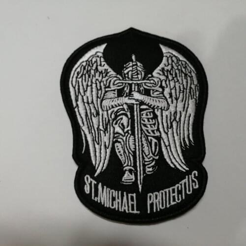 St. Saint Michael Protect Us patches military tactical patch USA Army Operator Patches SWAT for jacket vest