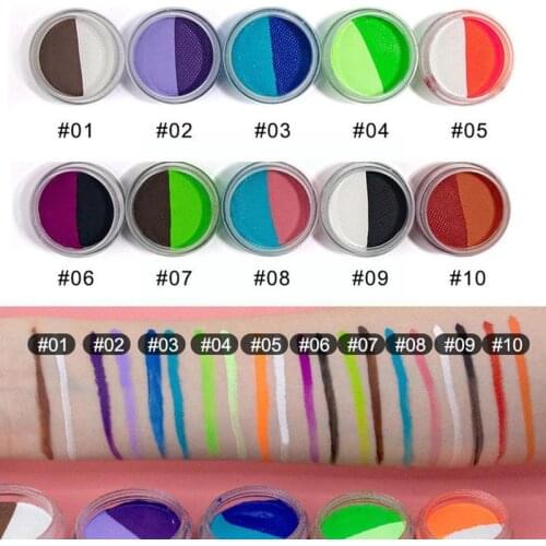 Water Activated Eyeliner Two-color fight color paint Eye cream Eye Smooth Liner Eyeliner Pen Pencil Cream Liner Fast-dry Ma T6R9