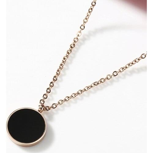 Modern Stylish Geometric Pendant Necklaces Ladies Fashion Chain Necklaces Women Wedding Jewelry Party Gifts Valentine Day Gift