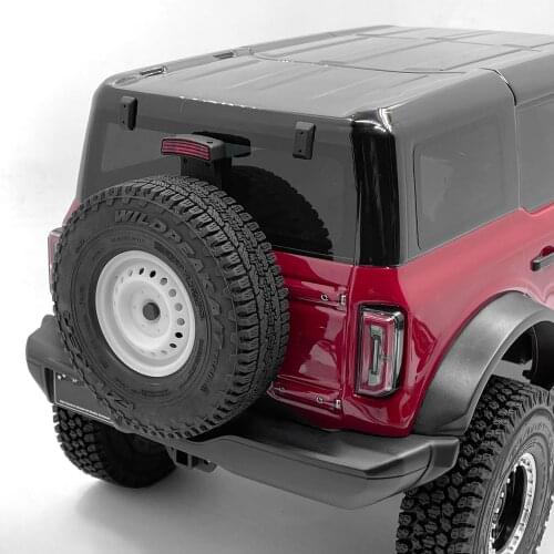 T4 Ford BRONCO Model Car for Tail Window Hinge Black High Quality Hinge Pair Upgrade Parts