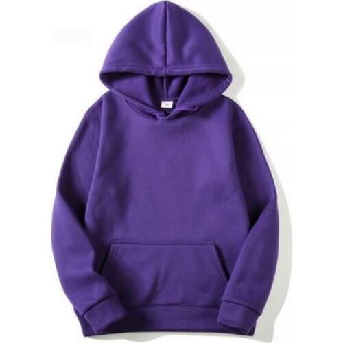 Men and women Hoodie Autumn Male Hip Hop Streetwear Men Pullover Sweatshirts Hoodies Mens Solid Color Hoodie