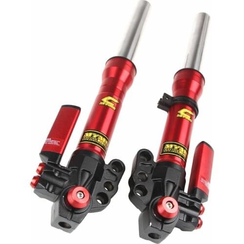 Universal Motorcycle Front Shock Absorber Fork Suspension 400mm 30-core fork Mount Not Adjustable For Yamaha Scooter Modify