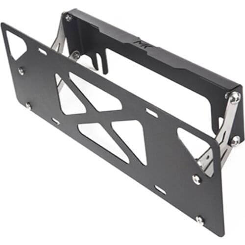 Car replacement registration plate holder for universal auto offroad pickup truck front rear license plate frame mount bracket