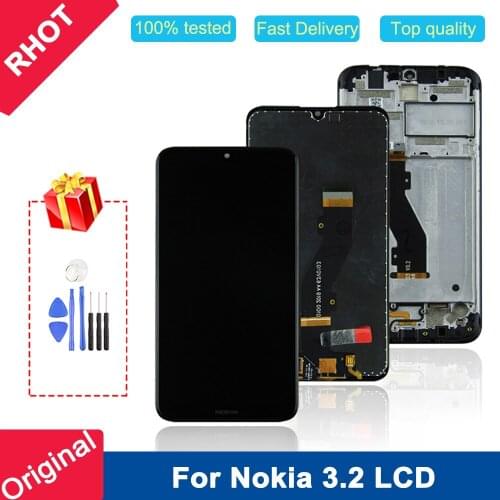 6.2'' LCD Display for Nokia 3.2 LCD TA-1159 TA-1156 TA-1164 LCD Touch Screen Digitizer Assembly for Nokia 3.2 Display