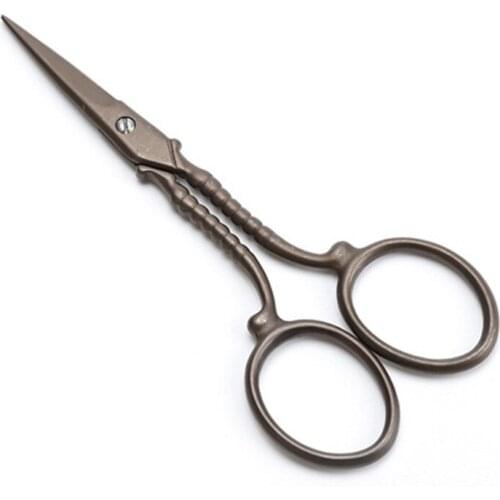 20pcs Retro Japan 15cm hair scissors nose trimmer haircut daily tool shears eyebrow cutting barber makas hairdressing scissors