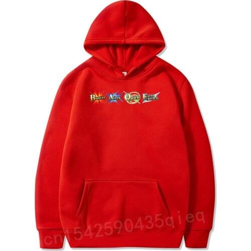 Anime Sweatshirt Fate Grand Order Hooded Saber Quick Star Buster FGO Hoodies Arts Extra Attack Retro Long sleeve Clothes