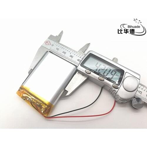 Free shipping 10pcs/lot 3 7V lithium polymer battery 114258 3000MAH Tablet PC navigation mobile power GIY