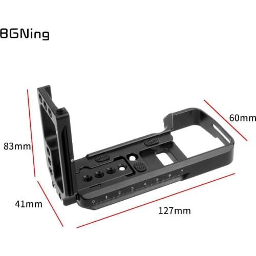 Quick Release Plate for Sony A7M3 SLR A7R3 A9 A73 Camera Base Handle Vertical Shot QR Board Black Photography Accessories