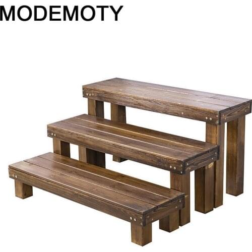 Plante Wooden Pot Estanteria Plantas Estante Para Flores Garden Shelves For Plant Rack Outdoor Balcony Shelf Flower Stand