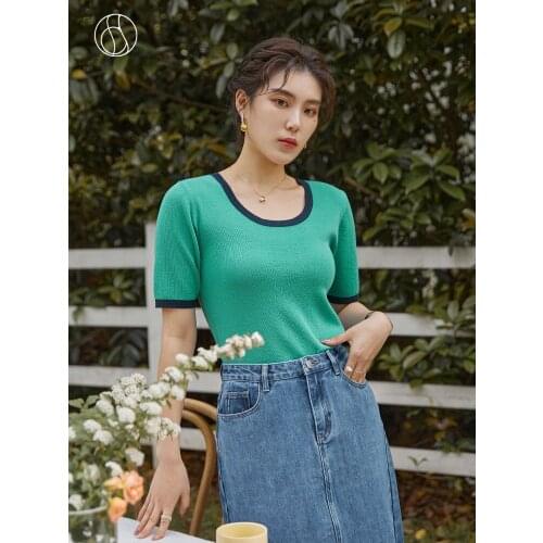 Женские хлопковые футболки DUSHU China At AliExpress