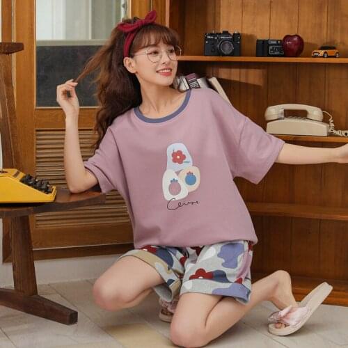 HUANHUSHENG Women's Cotton Pajamas