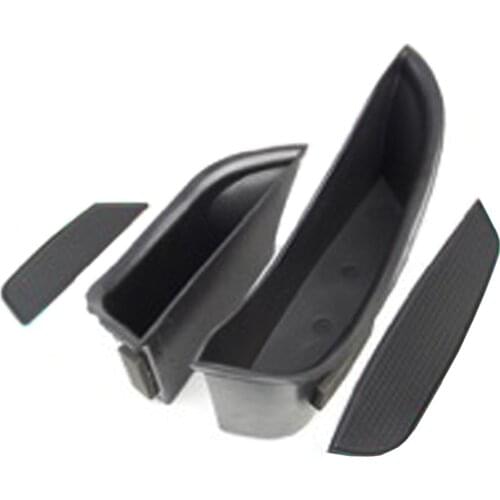 JEAZEA New Front Door Handle Storage Box Container Holder Tray Accessories Car Styling for Mercedes Benz C Class W205 2015 2016