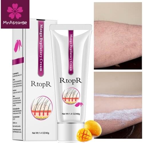 Mango Depilatory Cream Body Painless Effective Hair Removal Cream for Men and Women Whitening Hand Leg Armpit Hair Loss Product